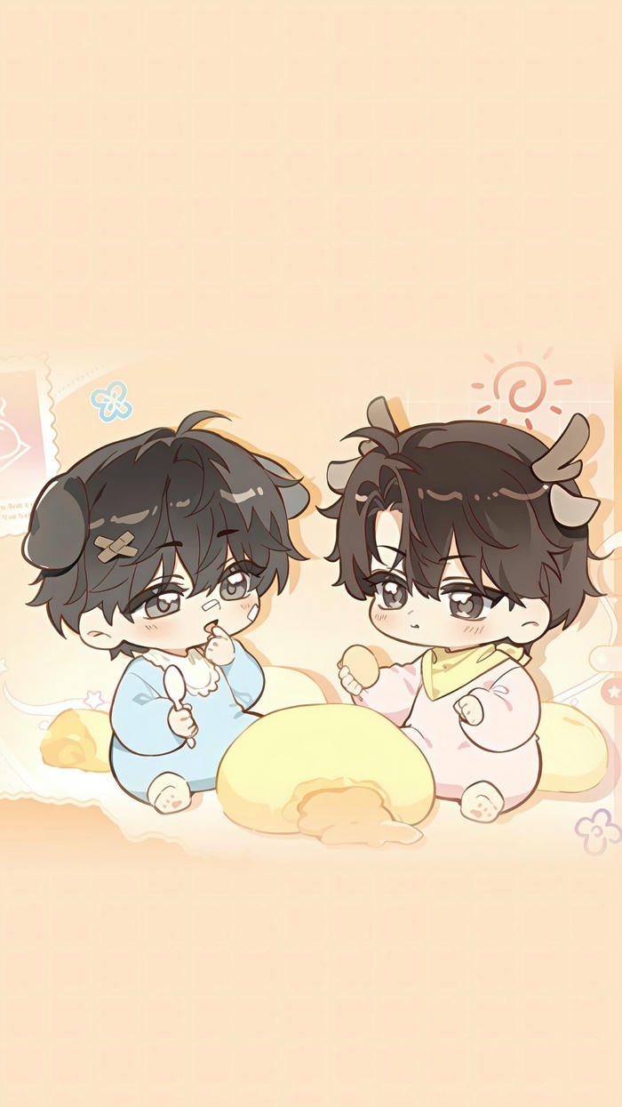 chibi đam mĩ bên nhau ngọt ngào