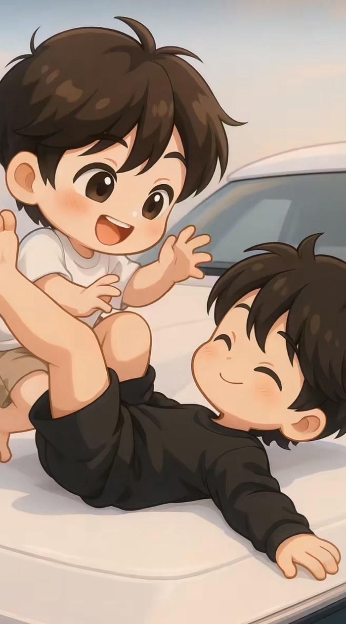 chibi đam mĩ tạo dáng dễ thương