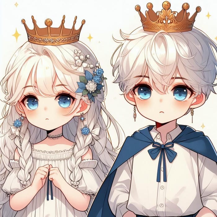 chibi nam nữ đáng yêu