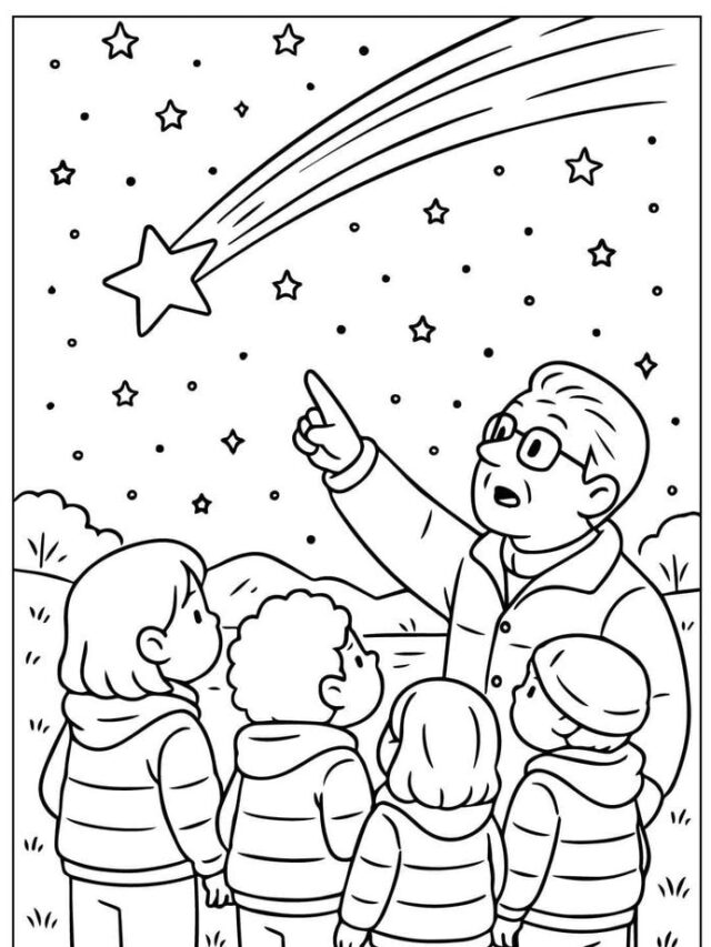 Tổng hợp 146+ tranh tô màu ngôi sao dễ thương cho bé tập tô