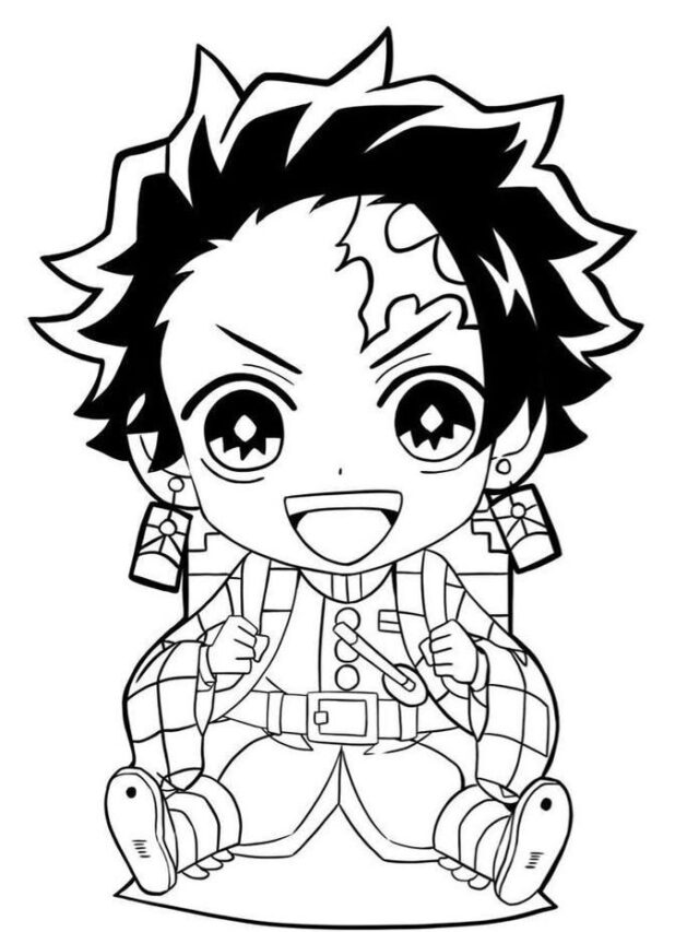 Xem 149+ tranh tô màu Tanjiro được yêu thích nhất hiện nay