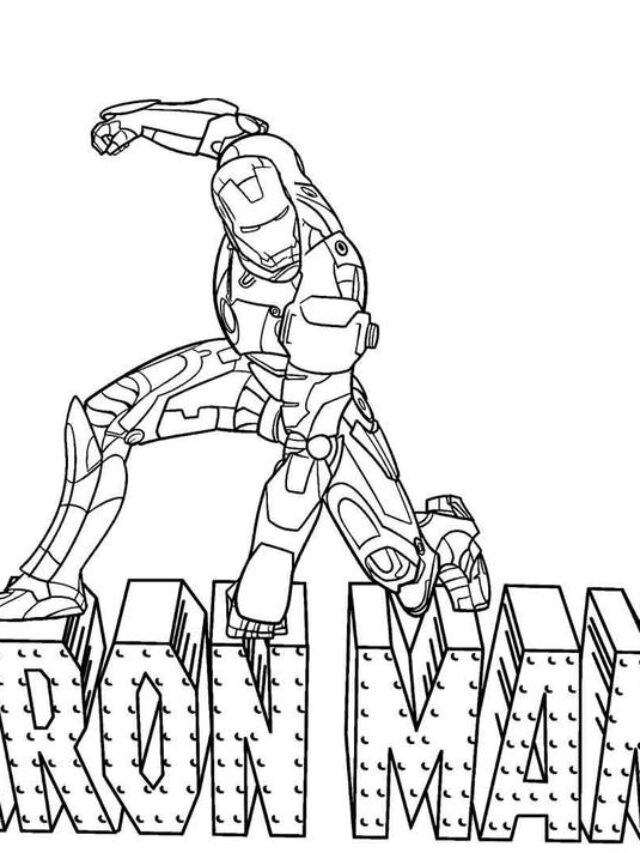 Xem 157+ tranh tô màu Iron Man siêu anh hùng đẹp nhất 