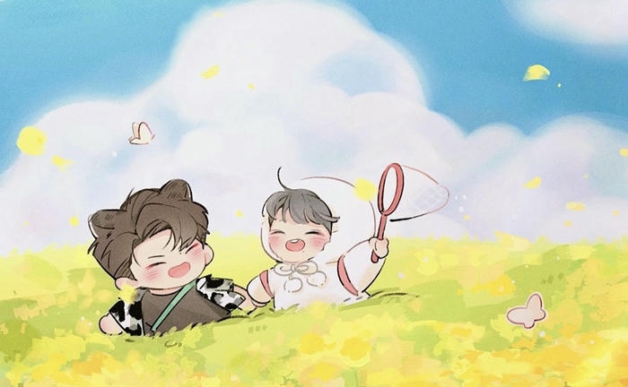 đam mĩ chibi cười tươi