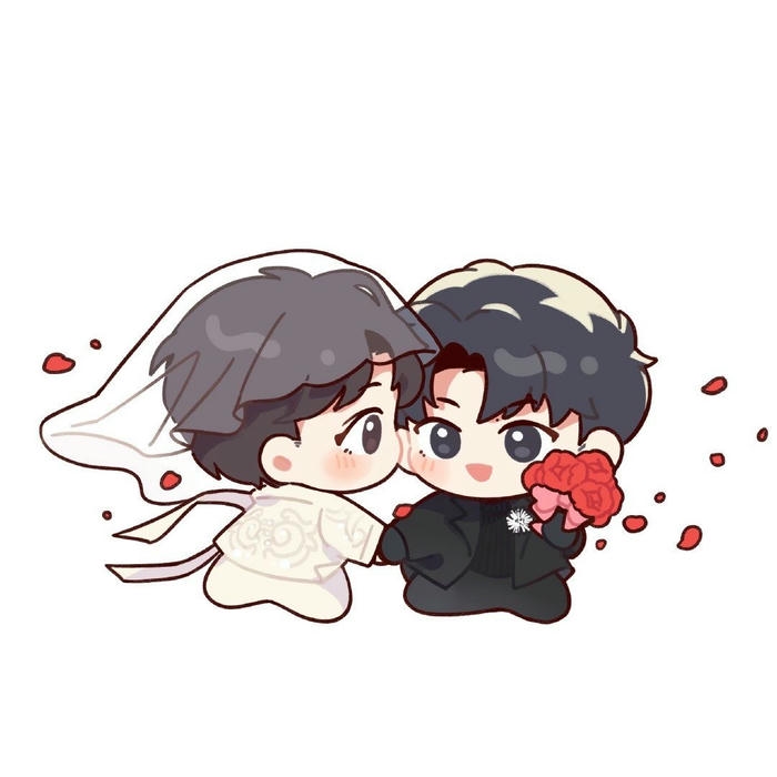 đam mĩ chibi nắm tay đi chơi