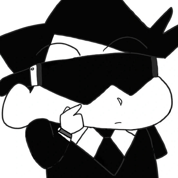 đen trắng avatar phong cách tinh