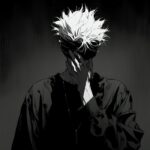 đen trắng avatar phong cách trầm