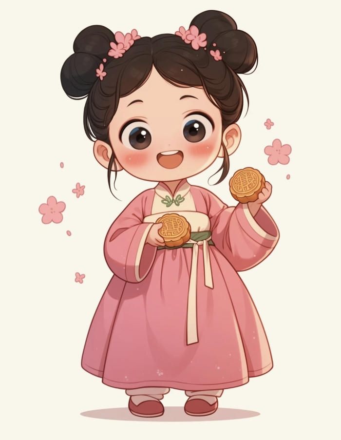 hình ảnh chibi nữ cute tươi tắn