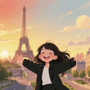 hình anime chibi nữ ngộ nghĩnh