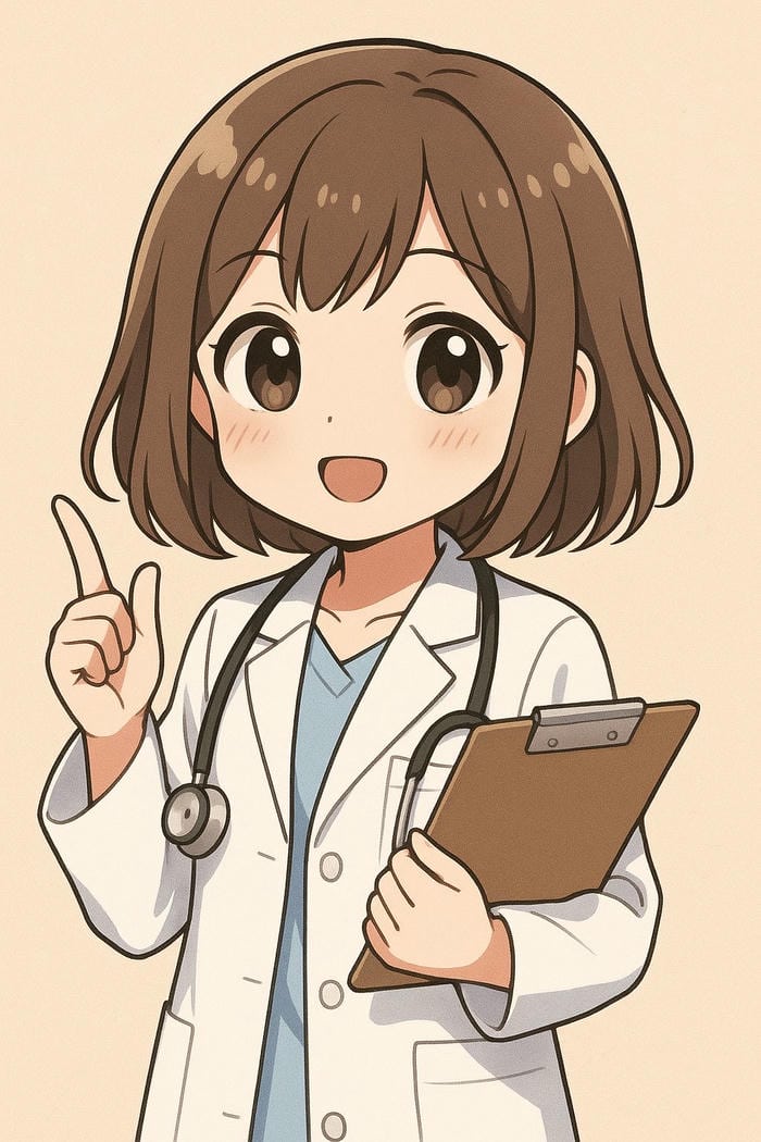 hình bác sĩ chibi nhẹ nhàng đáng yêu