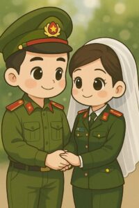 hình công an chibi thân thiện