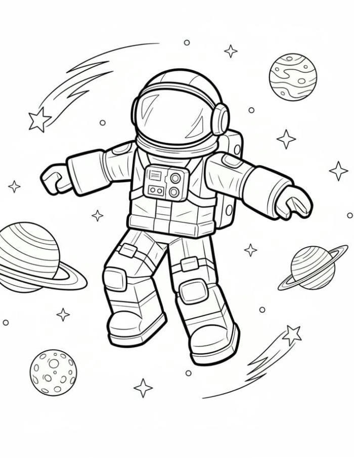 hình tô màu phi hành gia(1)