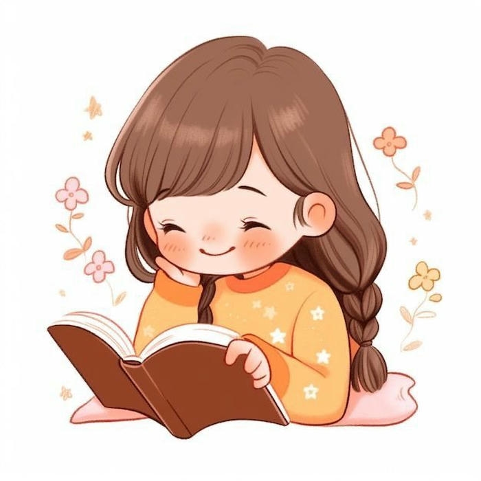 học sinh chibi mùa đông