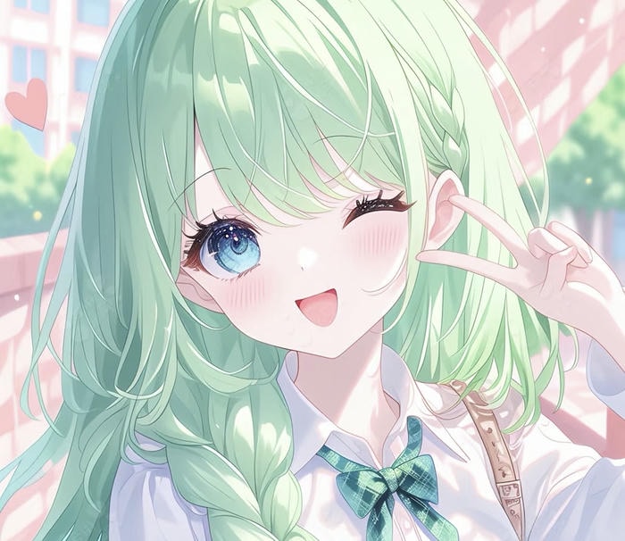 khung cảnh anime màu dịu