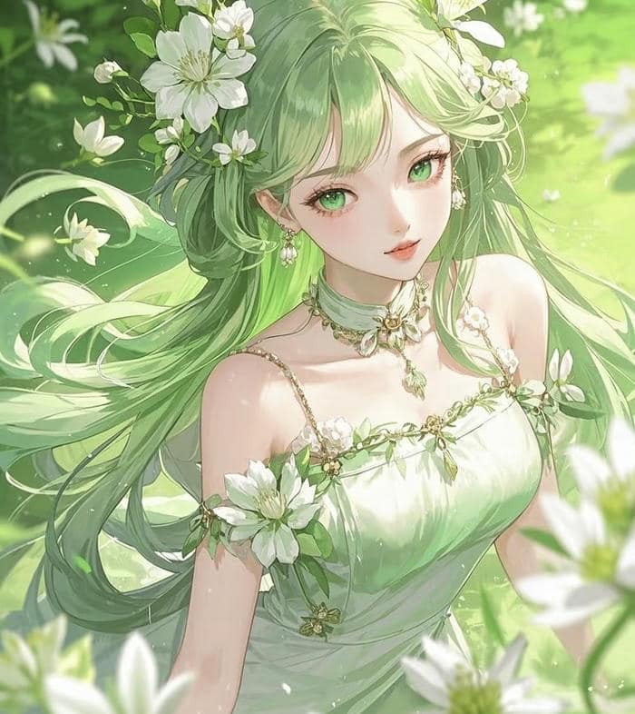 khung cảnh anime trong xanh