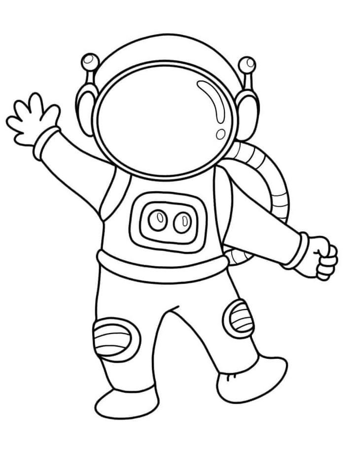 mẫu tô phi hành gia rõ viền