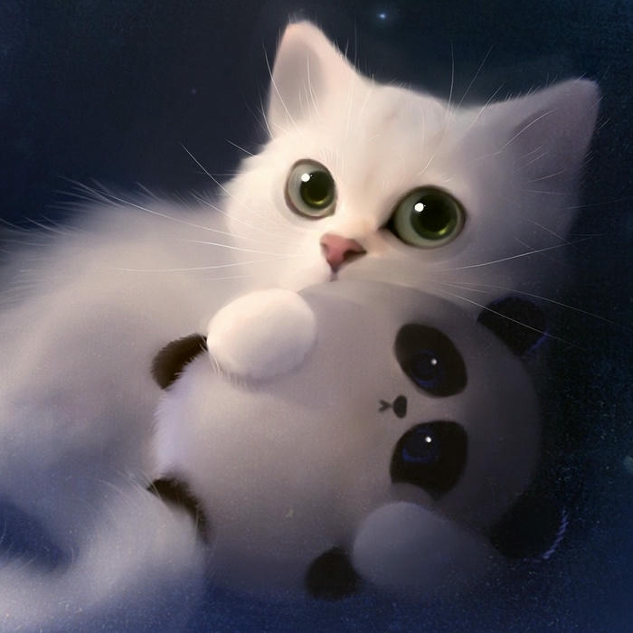 mèo vô tri avatar phong cách troll