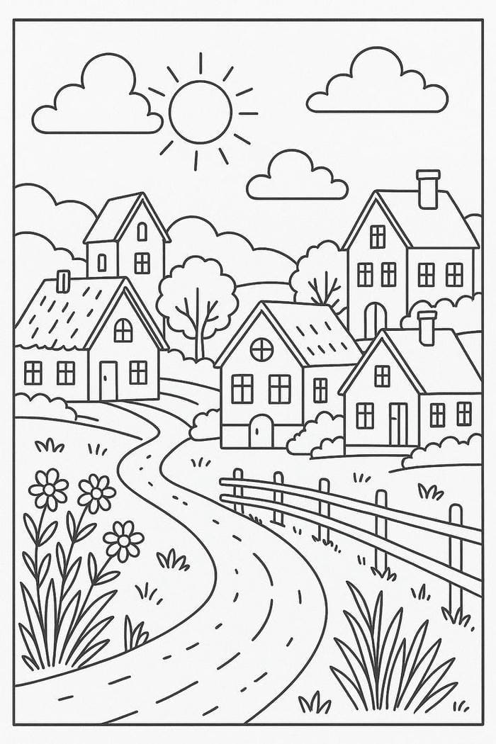 trang tô cảnh thiên nhiên không nền