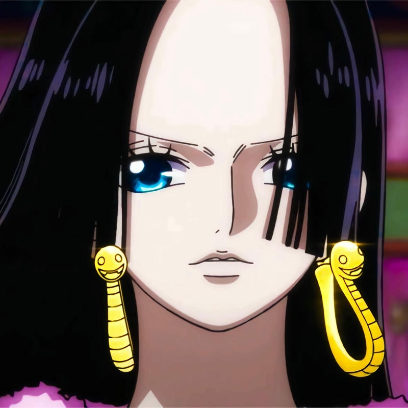 Ảnh Boa Hancock gương mặt nghiêm nghị xinh đẹp lạnh lùng