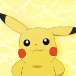 Ảnh Pikachu cận mặt má đỏ hây hây dễ thương quá