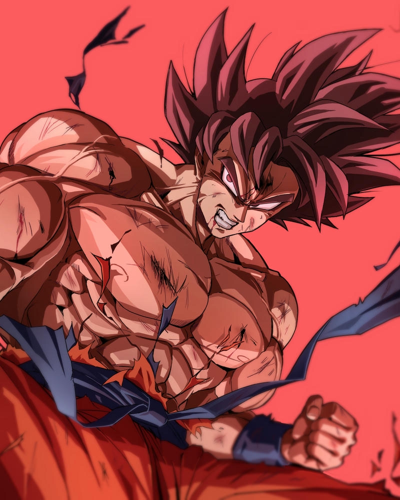 Ảnh SonGoku cơ bắp cuồn cuộn trong trận chiến sinh tử