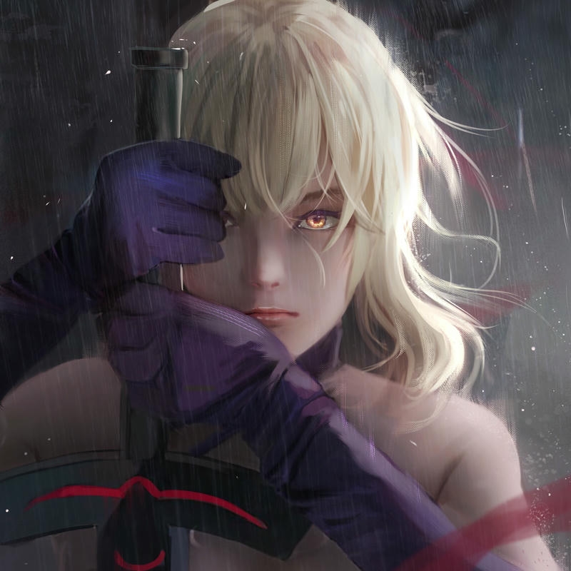 Ảnh anime avatar nữ ngầu cá tính hiện đại