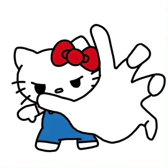 Avatar kitty đáng yêu phiên bản siêu nhân hành động