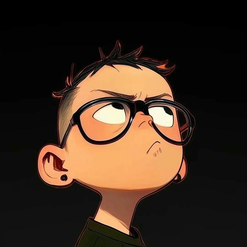 Avatar vô tri anime ngầu phong cách cool ngầu