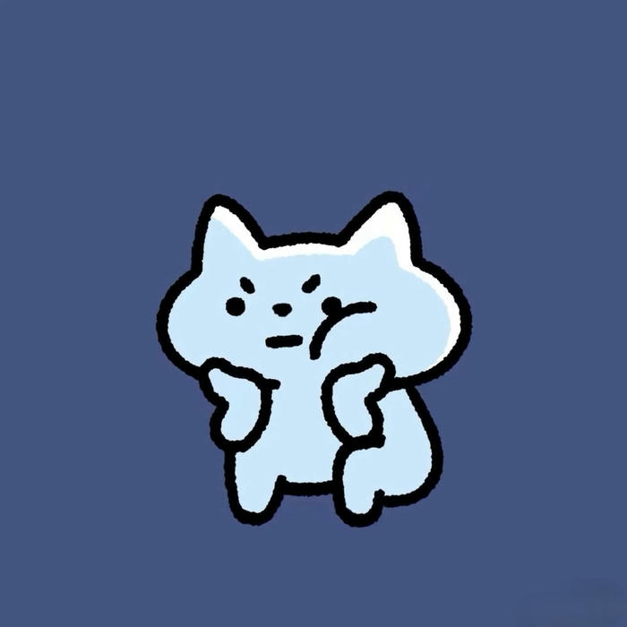 Avatar vô tri mèo xanh nhỏ nhảy múa cực hài