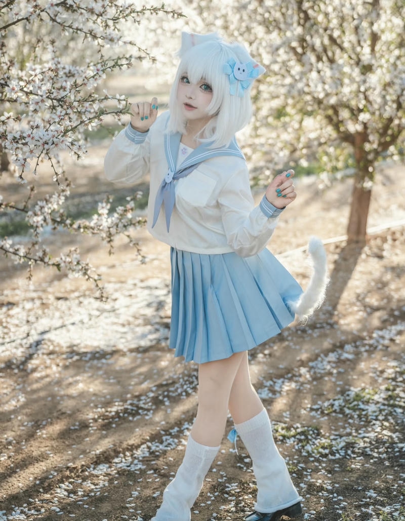 Cosplay mèo ảnh cute đáng yêu siêu cấp