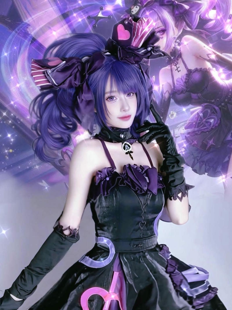 Cosplayer game sinestrea giấc mơ trưa hè váy trắng