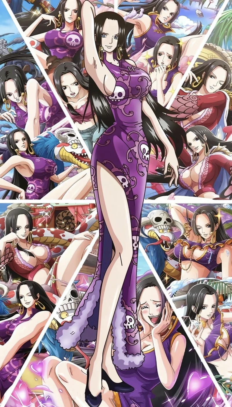 Hình anime Boa Hancock đặc sắc tuyệt đẹp
