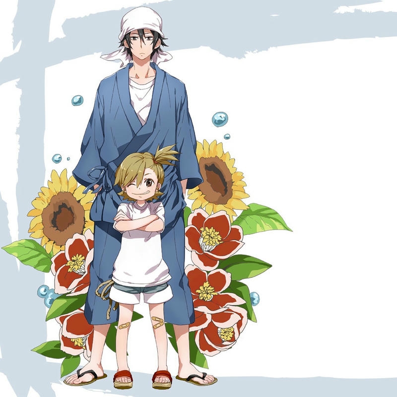 Hình avatar hoa hướng dương người lớn và trẻ em đứng