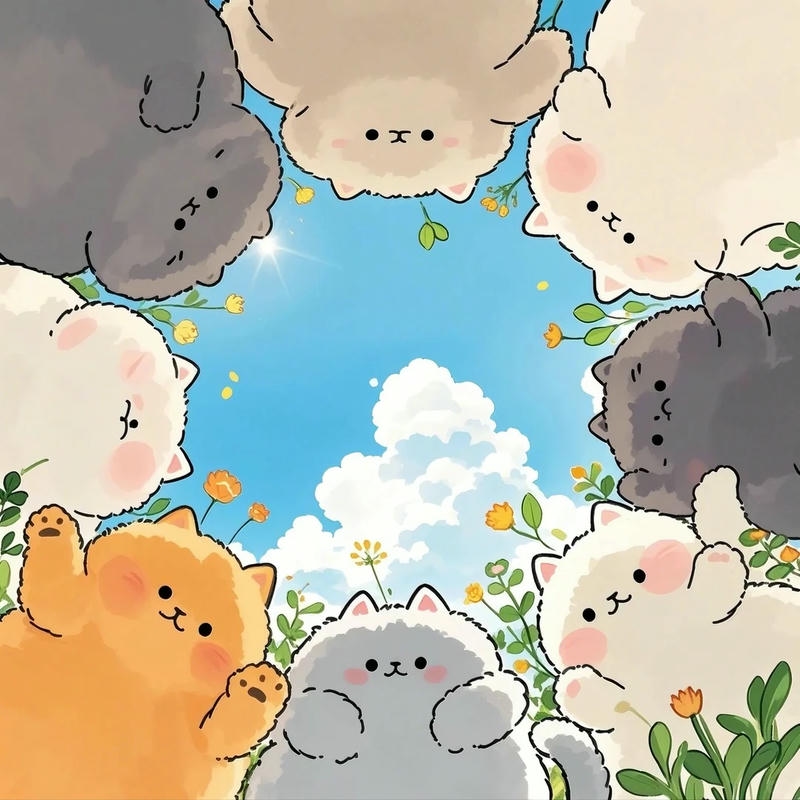 Hình avatar nhóm đẹp dùng cho mạng xã hội