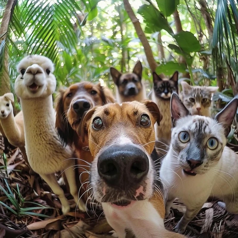 Hình avatar nhóm phong cách hoạt hình dễ thương