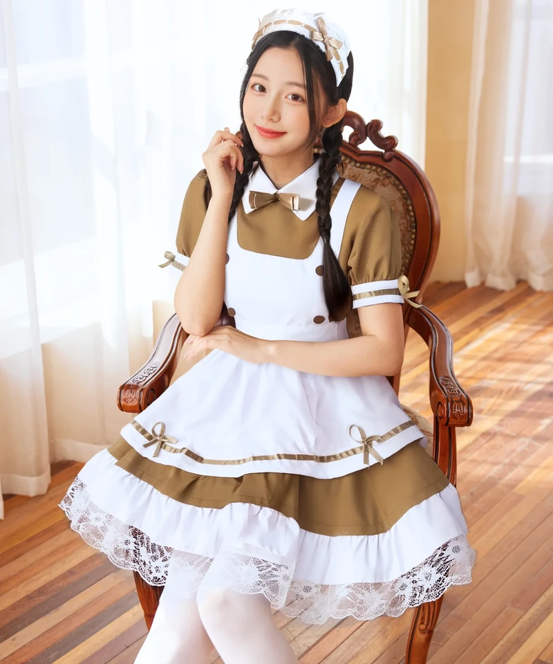 Hình cosplay hầu gái lung linh rạng rỡ