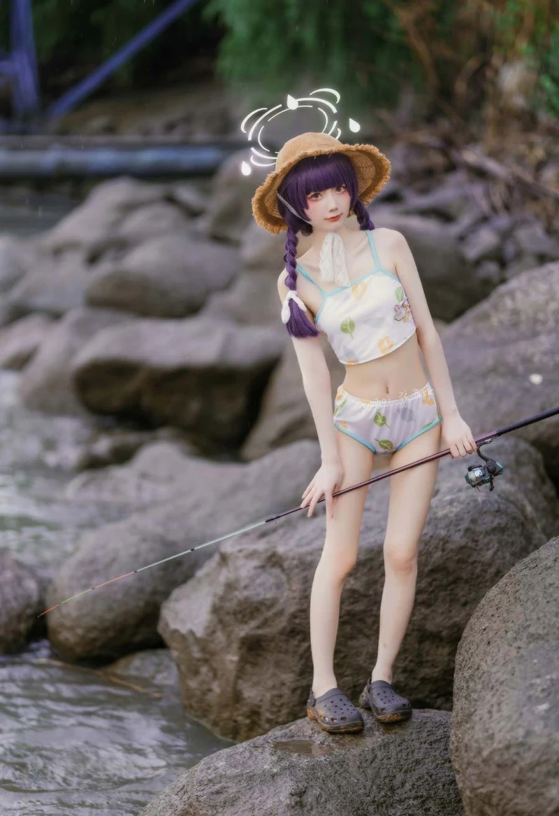 Hình gái xinh cosplay duyên dáng kiêu sa
