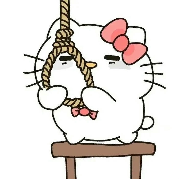 Hình nền kitty dễ thương đang đứng trên bục gỗ