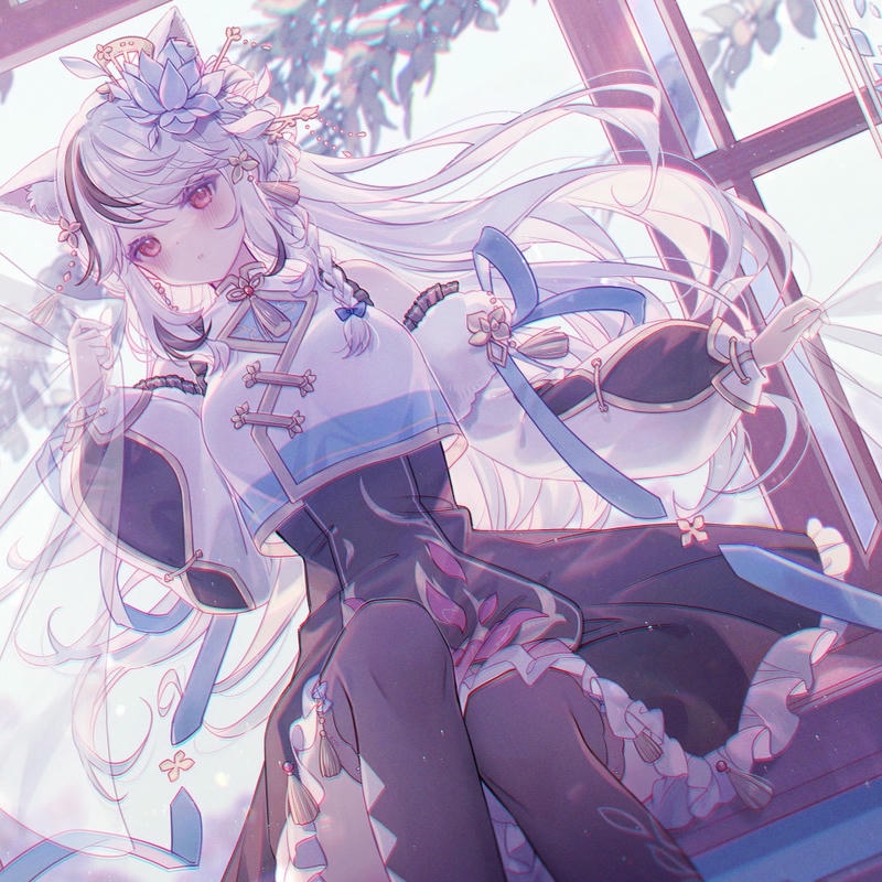 Hồ ly mộng mơ ánh sáng lung linh huyền ảo diệu kỳ