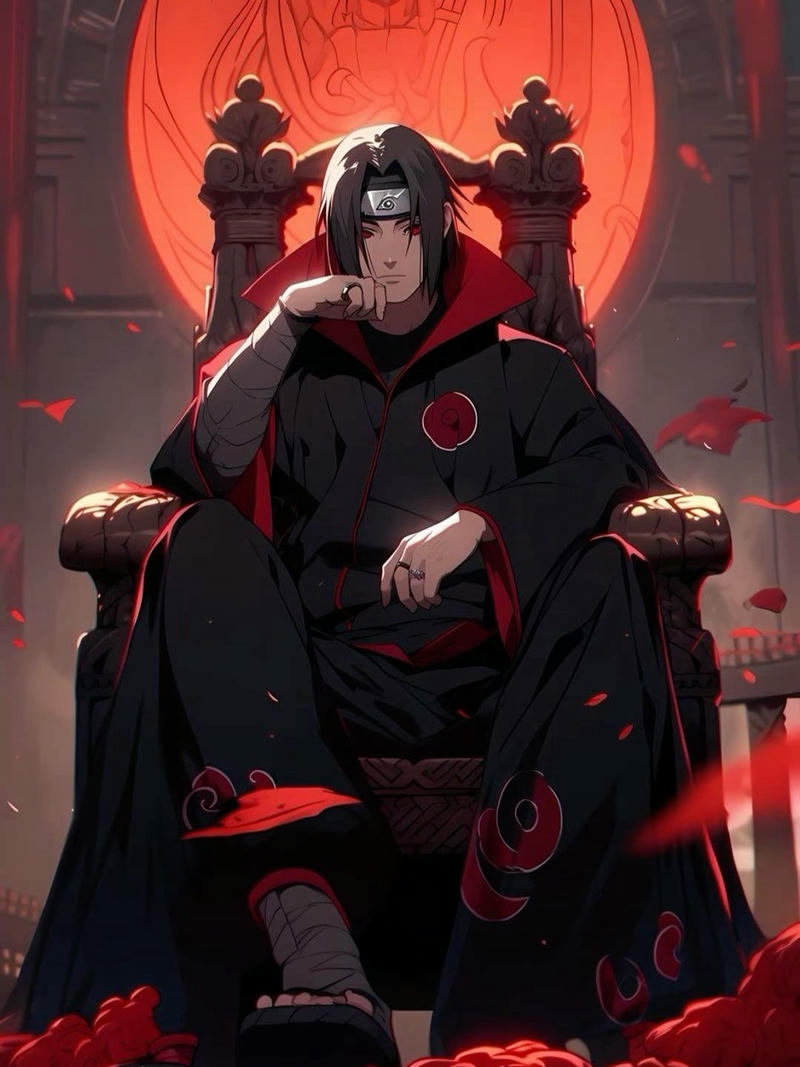 Itachi Akatsuki ngồi trên ngai vàng quyền lực tối thượng