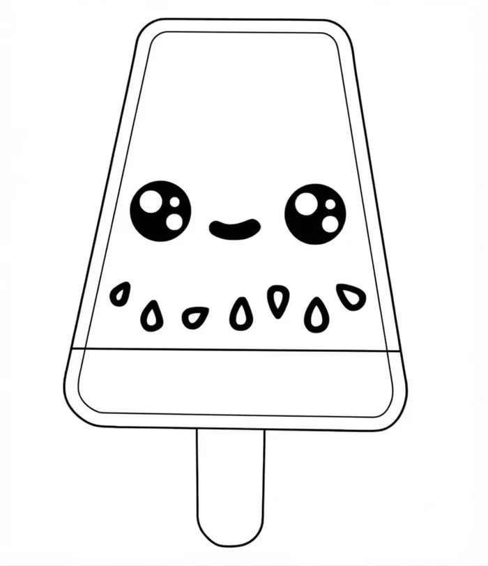 Sticker cute không màu ngộ nghĩnh trong trẻo