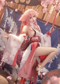 99+ Ảnh Yae Miko Cosplay Vẻ Đẹp Hồ Ly Ranh Ma Cuốn Hút - Featured post in Kho ảnh cosplay