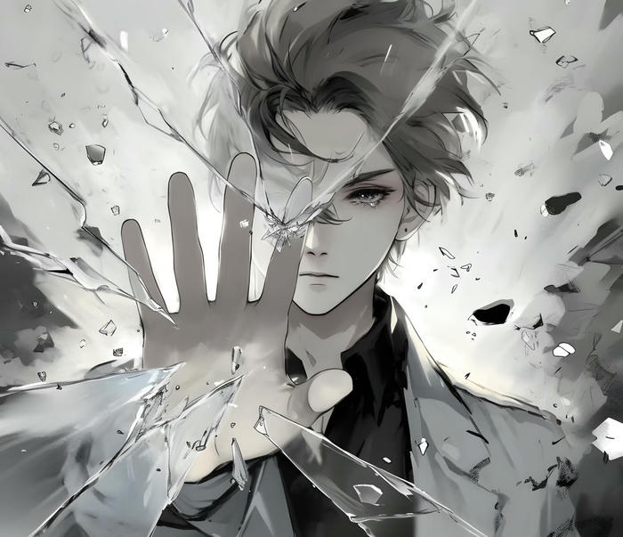 ảnh anime thất tình buồn im lặng