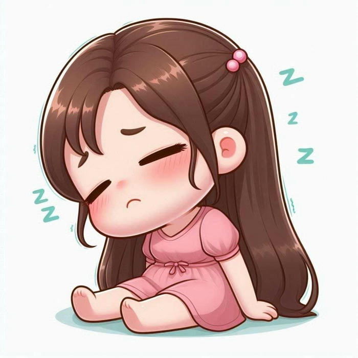 ảnh chibi buồn mà dễ thương