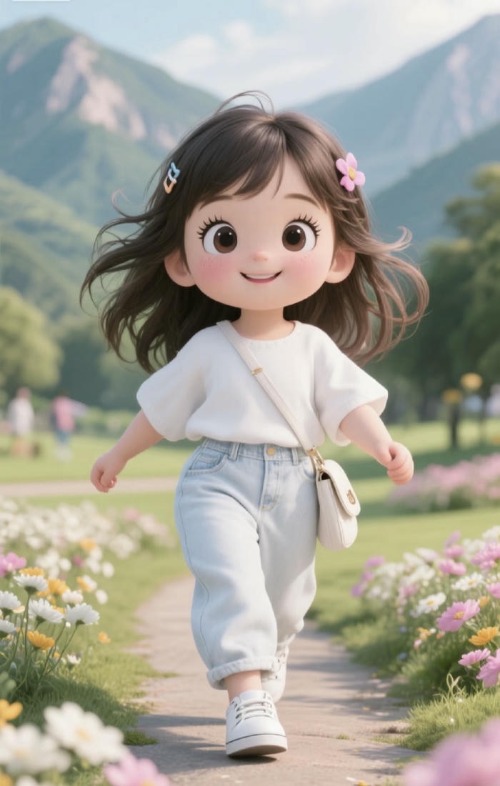 ảnh chibi dễ thương nhẹ nhàng