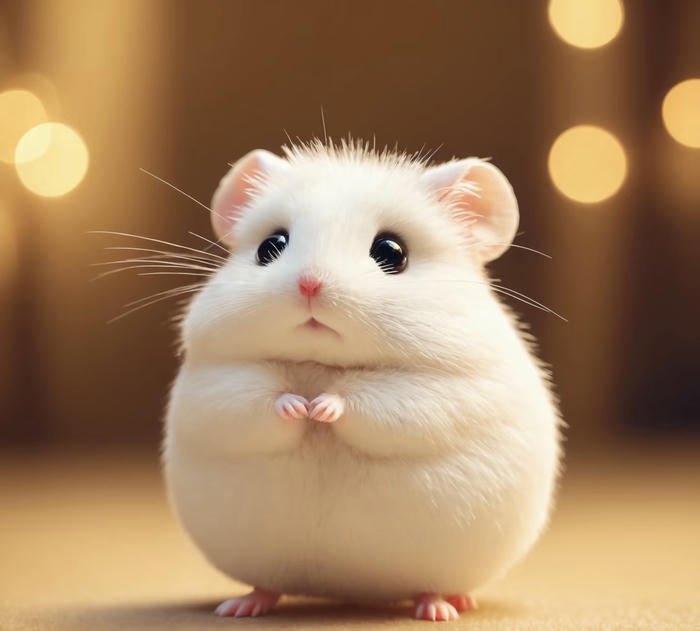 ảnh chuột hamster chibi dễ mến
