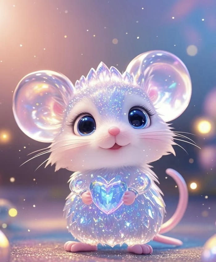 ảnh chuột hamster chibi nghệ thuật