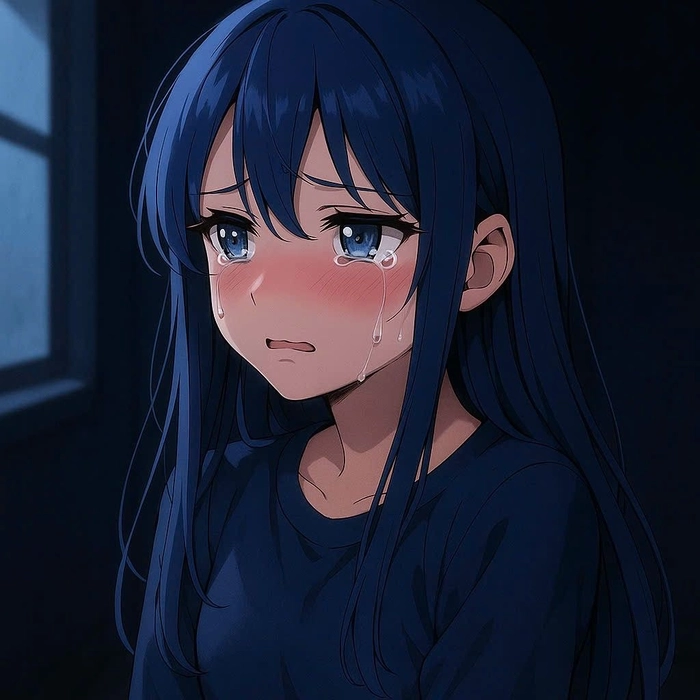 ảnh đại diện anime girl buồn cô đơn đẹp nhất