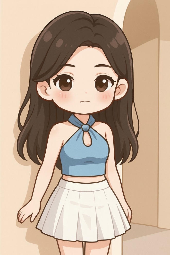 ảnh hoạt hình chibi cute ngọt