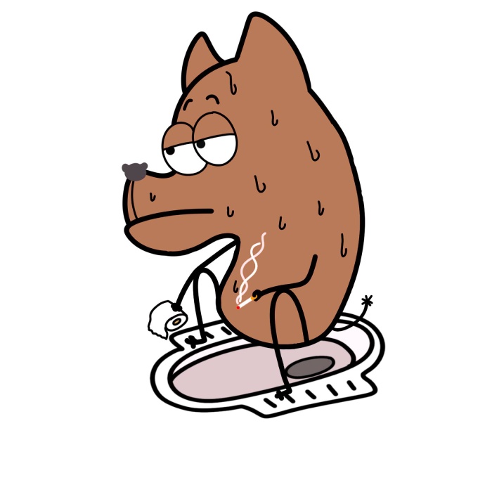 ảnh meme dạng sticker trần bơm