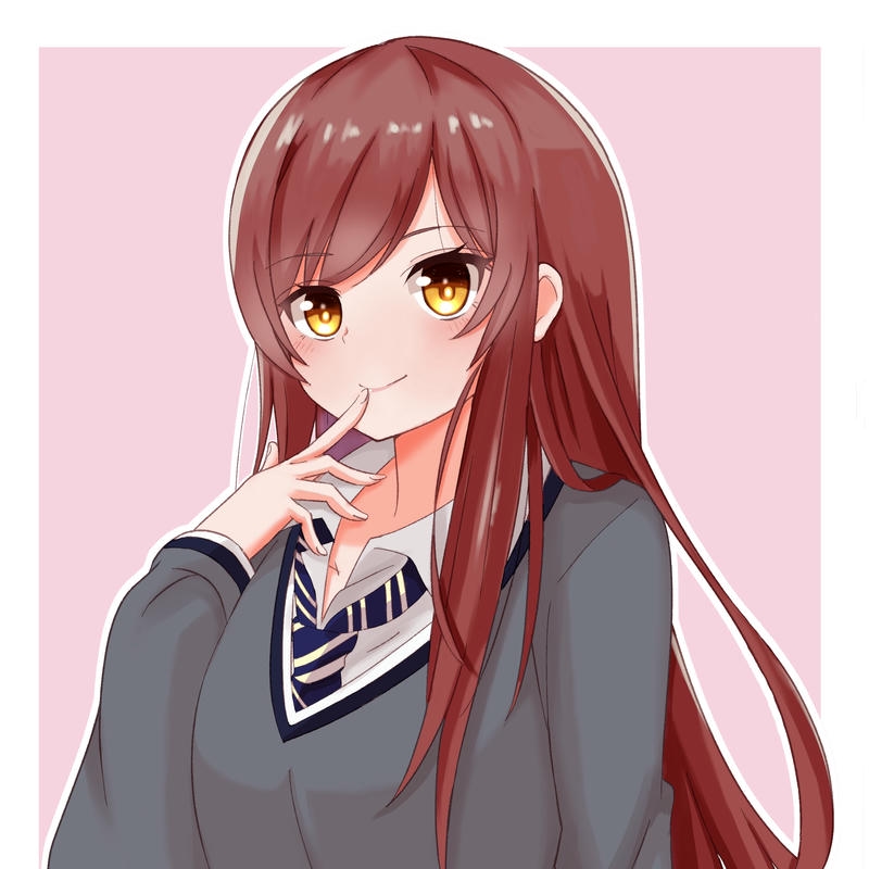 anime avatar nữ cá tính hiện đại cho ảnh đại diện